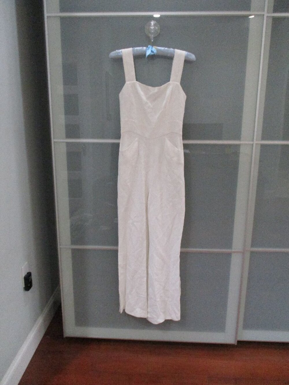 Alexis Tank Style Full Length Jump Suit Open Leg